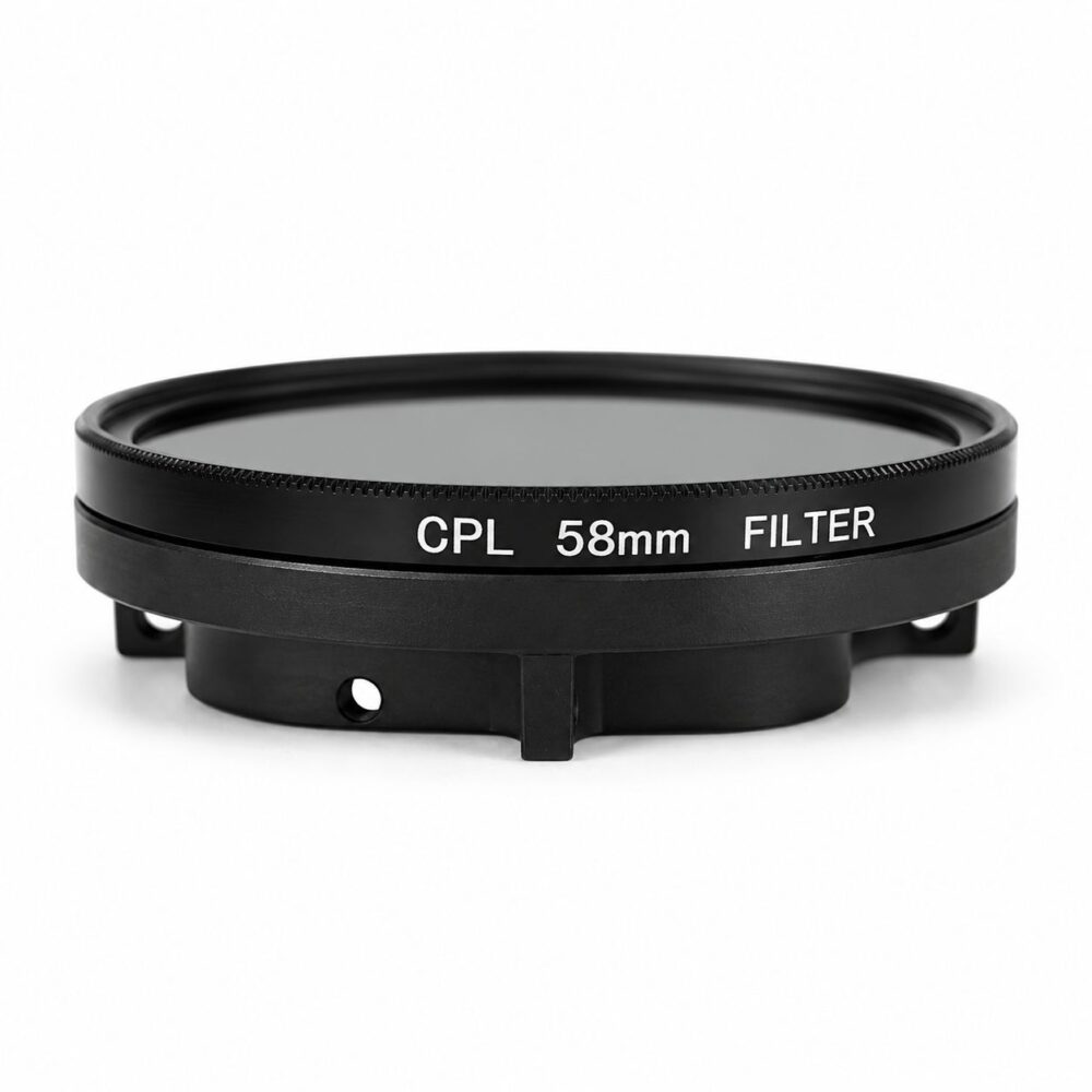 Anneau adaptateur de filtre polarisant 58mm HERO 7 Black, 6, 5
