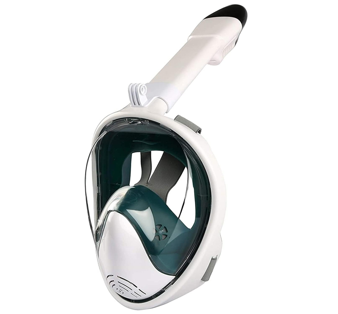 Masque de plongée intégral avec support Caméra