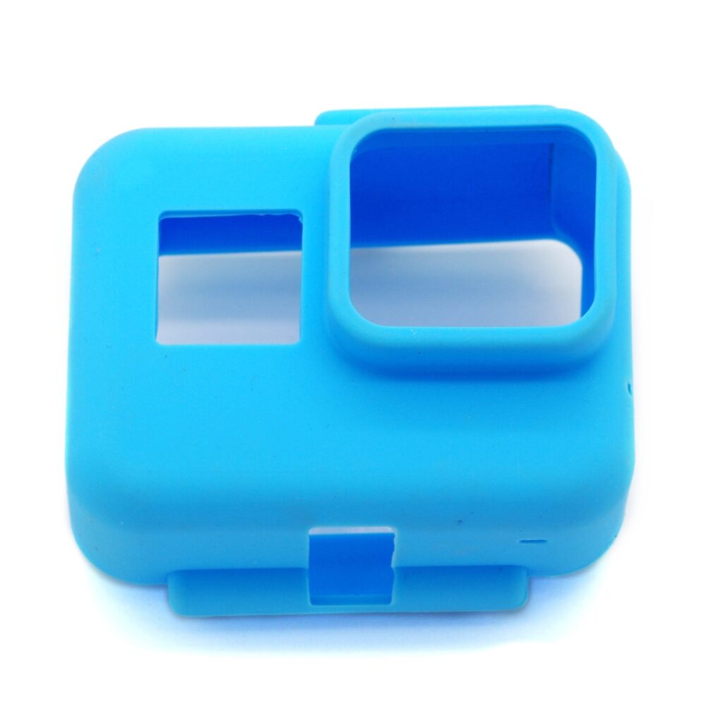 Protection en silicone bleu pour GoPro HERO5 et HERO6