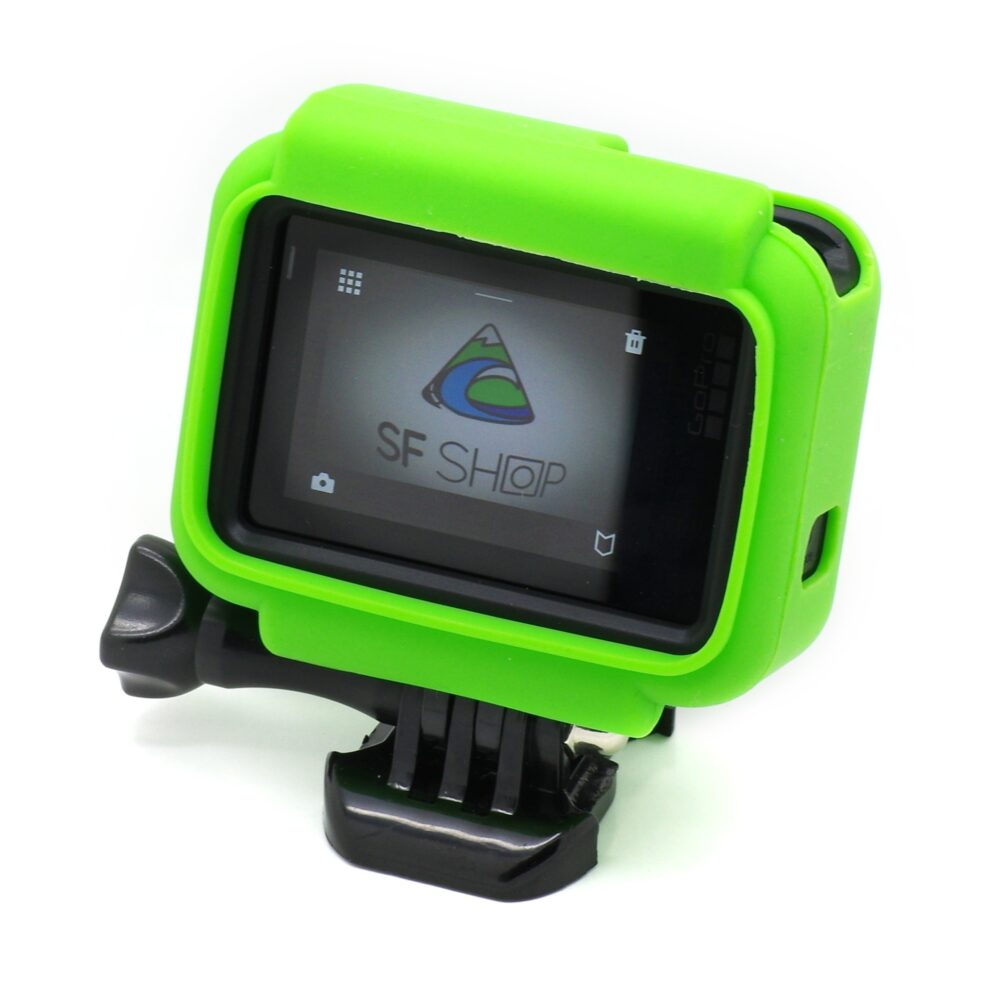Protection en silicone vert pour GoPro HERO5 et HERO6