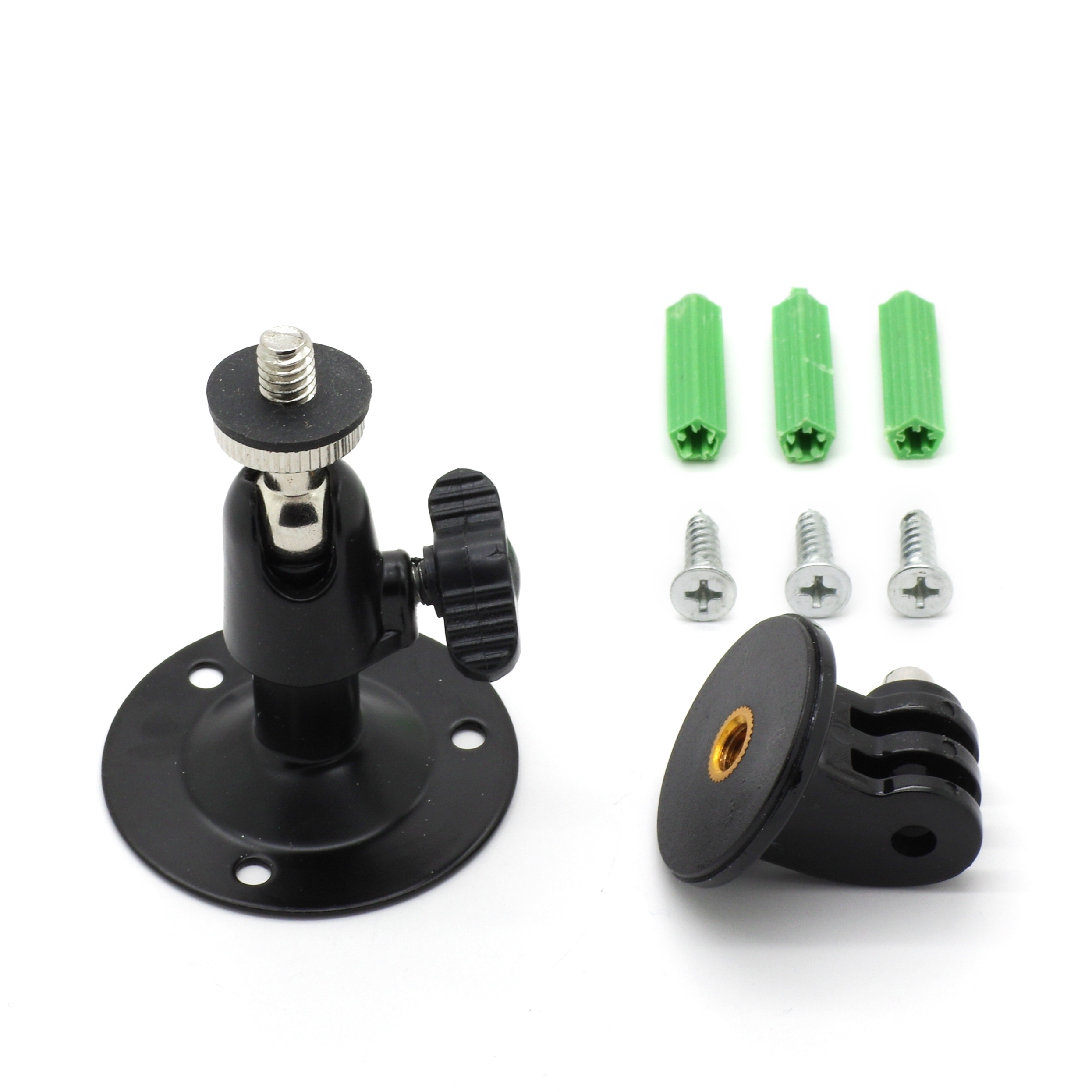 Fixation murale 1/4" pour GoPro