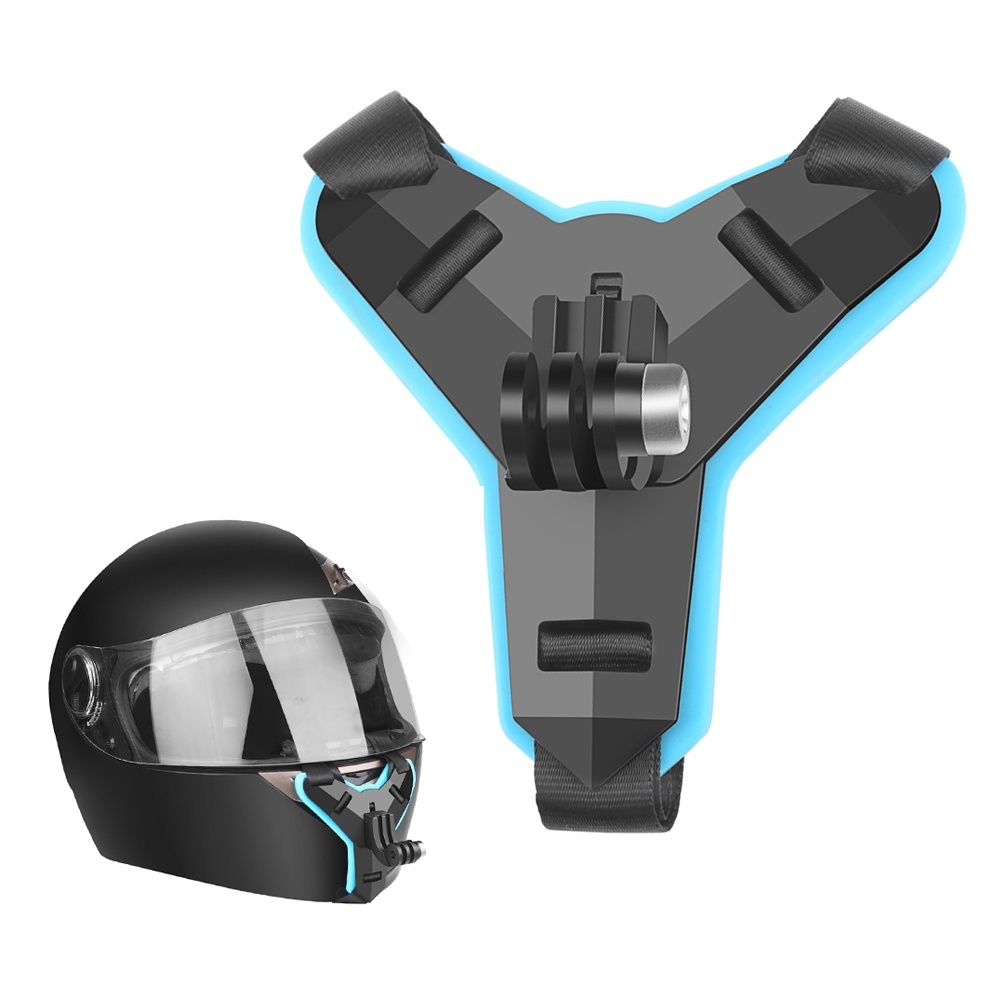 Fixation casque moto pour GoPro