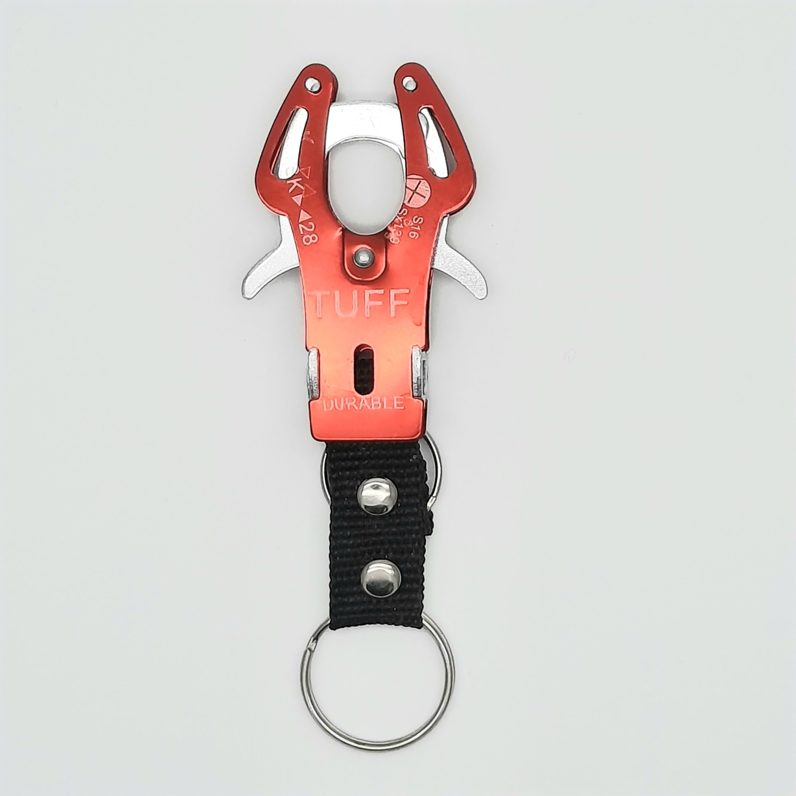 Porte-clés mousqueton tigre