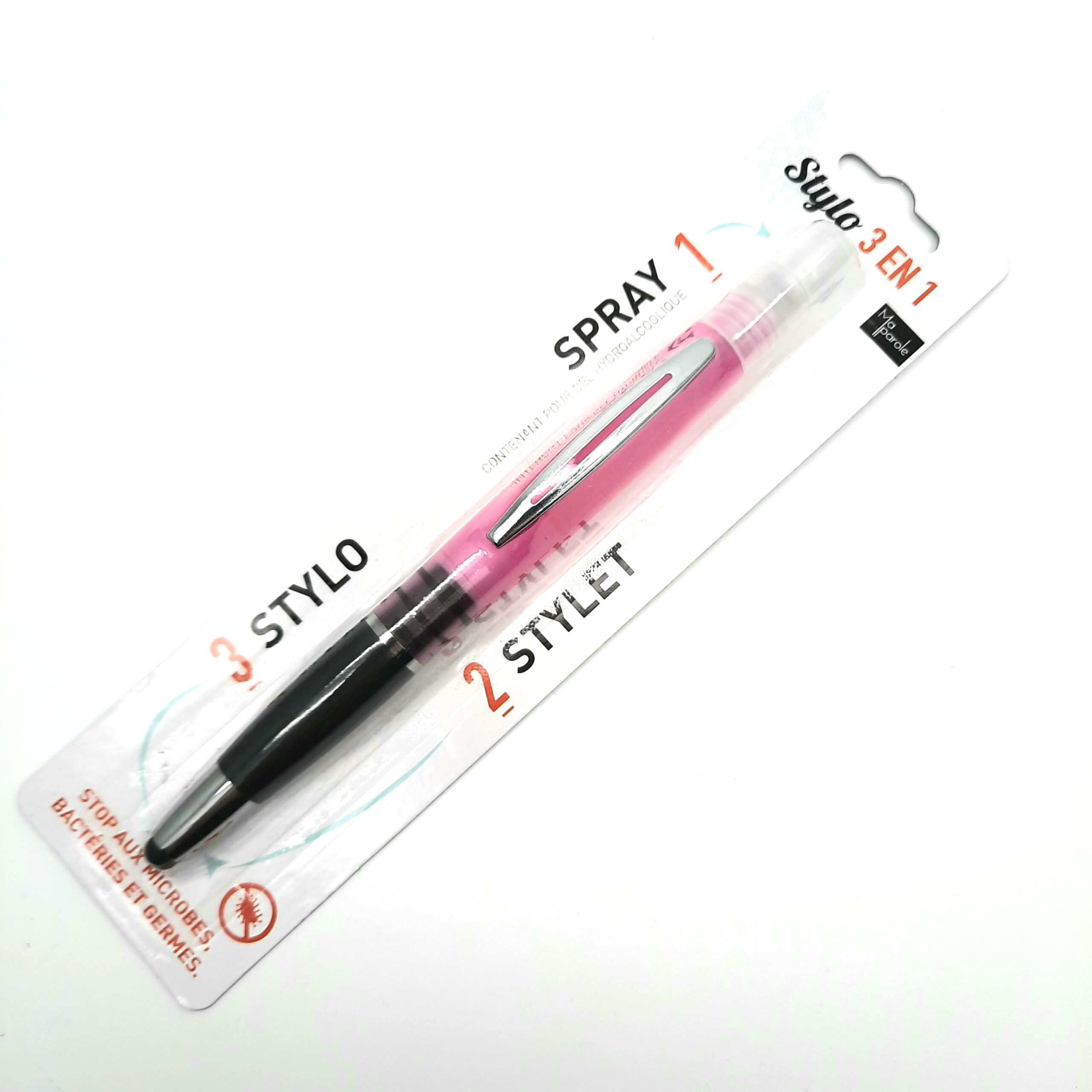 Spray désinfectant 3 en 1