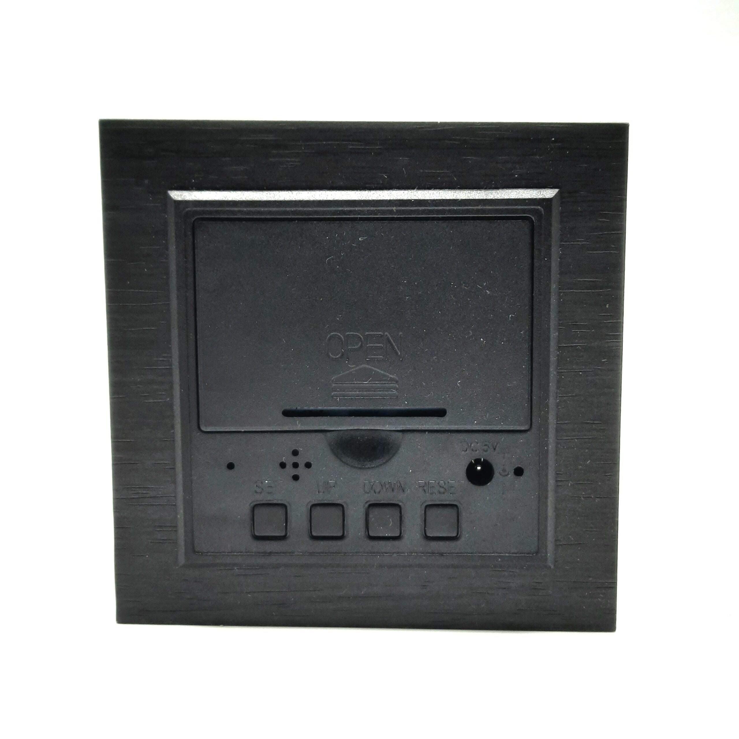 LCD Cube Clock Déluxa