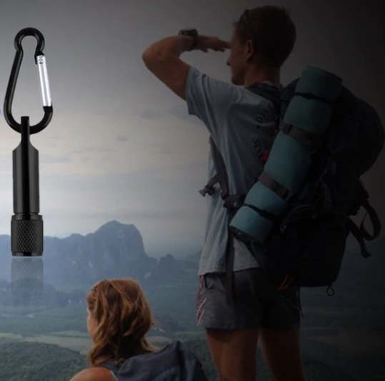 Torche Dynamo Manivelle KUKUPOW - Rechargeable Solaire Et Manuelle, Pour Camping, Randonnée, Urgence
