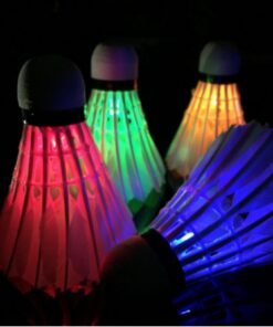 Volant de badminton LED