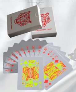 Fluoreszierendes Kartenspiel
