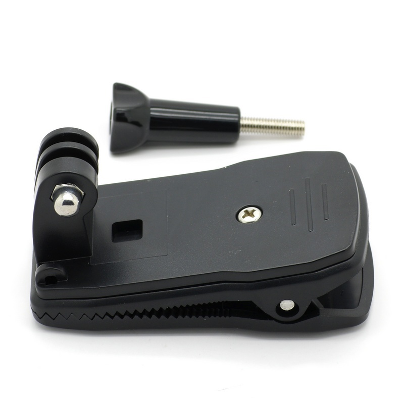 Fixation pince 360° pour GoPro