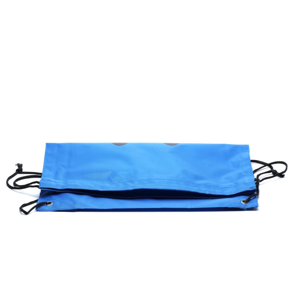 Tasche aus blauem Smiley-Nylon