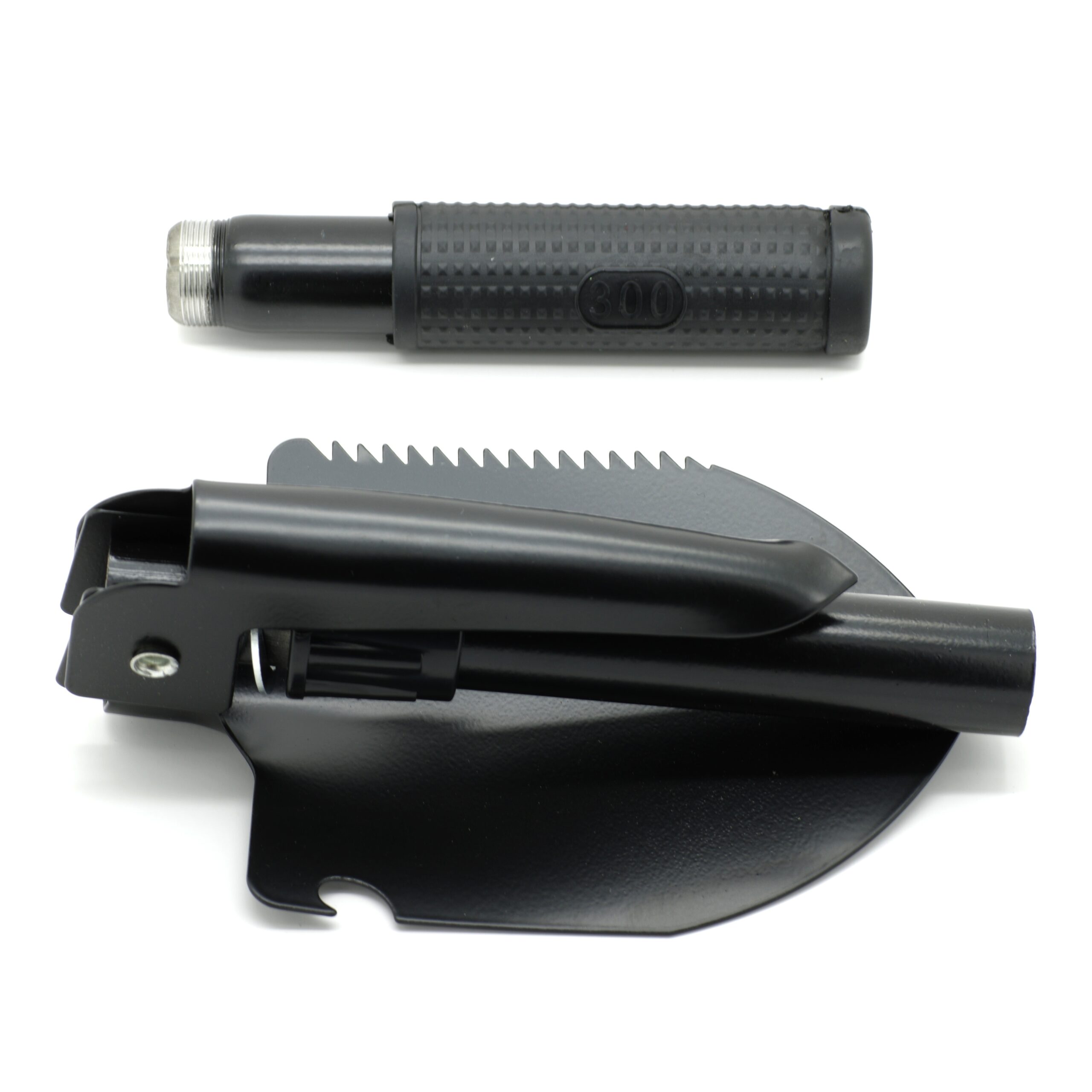 Petite pelle-pioche pliable - Noir