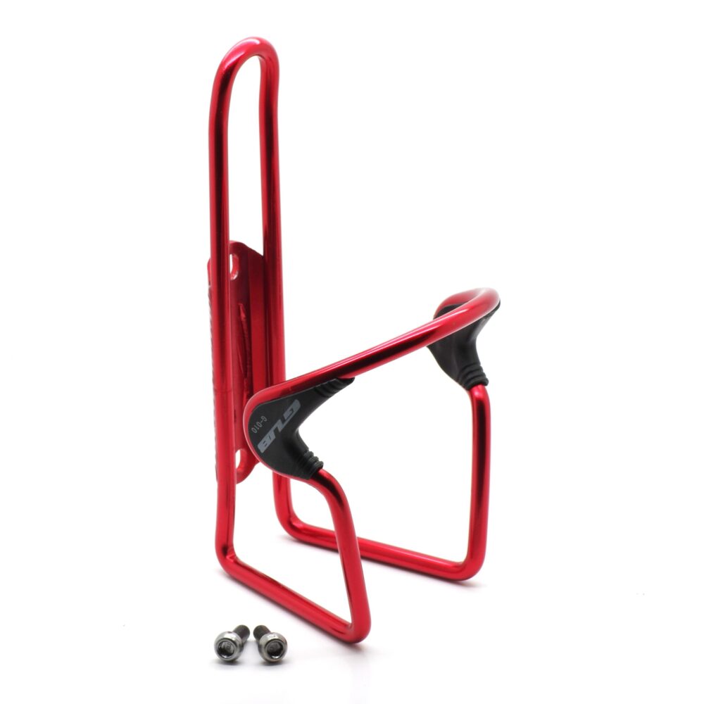 Porte-bidon en aluminium - Rouge